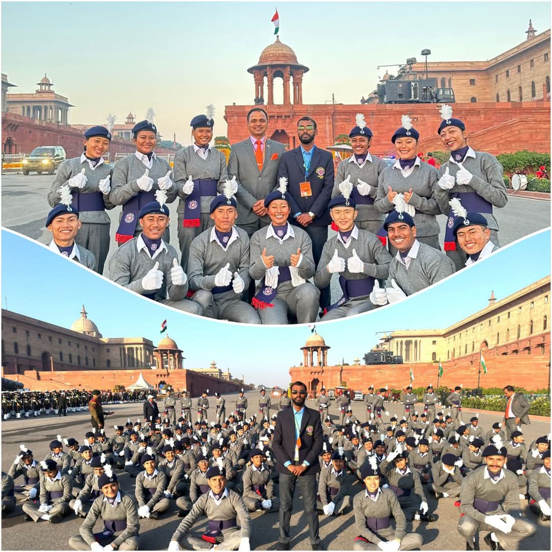 Participation of student in Republic Day Parade 20